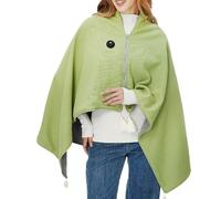 Scialle portatile con riscaldamento, coperta riscaldante, comoda e morbida, con 3 livelli di calore sicuri, per donna, con coperta termica, per divano, casa, camera da , ufficio