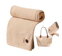 Scialle Riscaldante Portatile - Poncho Elettrico a Riscaldamento Rapido | Coperta Riscaldante In Fibra Di Carbonio, Rimovibile E Lavabile, 3 Livelli Di Calore | Gettato Morbido Per La Casa, I Viaggi