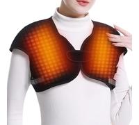 Scialle riscaldato, autoriscaldante, ergonomico, indossabile, coperta invernale per il collo, per adulti, uomini, spalle, ufficio, appartamento, dormitorio, viaggi, ciclismo, escursionismo, campeggio