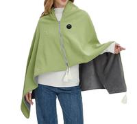 Scialle riscaldato, coperta termica morbida e portatile a 3 livelli, coperta termica portatile da donna, per divano, casa, dormitorio, ufficio, appartamento, uso invernale