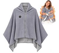Scialle Riscaldato USB Donna, 3 Livelli di Calore | Coperta Riscaldante Portatile in Pile, ,Termocoperta Singola,Morbida Calda Comoda Leggera