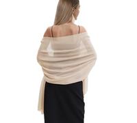 Scialle stola in chiffon per abiti da sera, da donna, elegante sciarpa morbida, sciarpa da sposa, stola da sposa, taglia unica