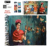Scialle Stola Pashmina Frida Kahlo Donna Calda e Leggera Woman Shawl CC-GIB29