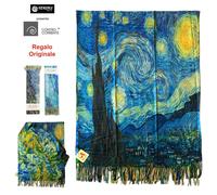Scialle Stola Pashmina Van Gogh Donna Calda e Leggera Woman Shawl CC-GIB17