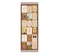 Scialli da preghiera, traspiranti, 60 x 180 cm, con versi biblici, scialle cristiano, sciarpa con versi biblici, involucro per preghiera, Natale, chiesa, culto, studio, cerimonia religiosa, B, Refer