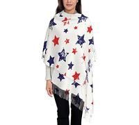 Scialli Kokopelli dei nativi americani del sud-ovest da uomo e da donna, sciarpe morbide calde, scialle di Pashmina avvolge scialle lungo caldo avvolge sciarpe con frange per l'inverno 78x29 pollici