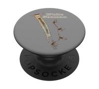 Sciamano bianco. Picotografi del fiume Pecos. Texas. PopSockets PopGrip Adesivo