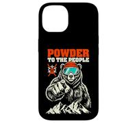 Sciare Sciatore Orso Polvere Per La Gente Divertente Protesta Sci Custodia per iPhone 14