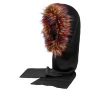 Sciarpa a Cappuccio Coloury by Gebeana nero One Size