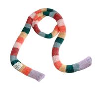 Sciarpa a maglia,Maglia a righe sottili,Sciarpa calda chic | per protezione del collo in autunno e nel freddo, per attività all'aperto, viaggi, vacanze e sport, Un, Se référer au descriptif