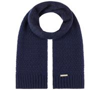 Sciarpa a Maglia Merino Yak by Seeberger blu scuro One Size