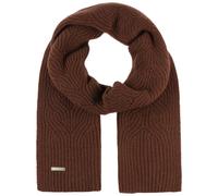 Sciarpa a Maglia Merla Merino by Seeberger marrone One Size