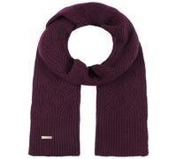 Sciarpa a Maglia Merla Merino by Seeberger prugna One Size
