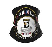 Sciarpa A Mezza Faccia 101St Transported By Airplane Division Afghanistan Combat Retired Traspirante Cerchietto per Capelli Protezione UV Passamontagna per attività Sports Campeggio