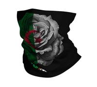Sciarpa A Mezza Faccia Algeria Algerians Flag Scaldacollo Traspirante Sciarpa A Tubo Per Ciclismo Escursionismo Snowboard 25X50 Cm