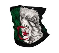 Sciarpa A Mezza Faccia Algeria Algerians Lion Flag Scaldacollo Tubolare Multiuso Sciarpa A Tubo Per Yoga Escursionismo Outdoor Attività 25X50 CM