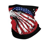 Sciarpa A Mezza Faccia America And Morocco Moroccan Flag Eagle Ghetta Da Collo Scaldacollo Tubolare Multifunzione Per Yoga Escursionismo 25X50 Cm