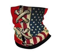 Sciarpa A Mezza Faccia America And Peru Peruvian Flag Vintage Combine2 Scaldacollo Tubolare Scaldacollo Multiuso Per Yoga Escursionismo 25X50 Cm