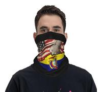 Sciarpa A Mezza Faccia America Flag Copricapo A Mezza Faccia Passamontagna Scaldacollo Traspirante Per Escursionismo Snowboard Ciclismo 25X50 Cm