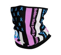 Sciarpa A Mezza Faccia America Flag Fight Sudden Infant Death Syndrome (Sids) Awareness Scaldacollo Tubolare Passamontagna Ghetta Da Collo Per Snowboard Escursionismo Outdoor Attività 25X50 CM