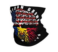 Sciarpa A Mezza Faccia American Grown With Moldavian Roots Moldova Flag Scaldacollo Tubolare Multifunzione Copricapo A Mezza Faccia Per Yoga Outdoor Attività Escursionismo 25X50 Cm