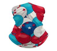 Sciarpa A Mezza Faccia Balloon Pattern Scaldacollo Scaldacollo Tubolare Multiuso Per Outdoor Attività Escursionismo 25X50 Cm
