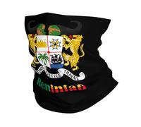 Sciarpa A Mezza Faccia Benin Beninian National Emblem Scaldacollo Tubolare Protezione Uv Sciarpa A Tubo Per Escursionismo Snowboard Outdoor Attività 25X50 CM