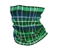 Sciarpa A Mezza Faccia Blue And Green Scottish Tartan Print Multifunzione Scaldacollo Multiuso Copricapo A Mezza Faccia Per Ciclismo Snowboard Escursionismo 25X50 Cm