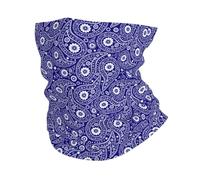 Sciarpa A Mezza Faccia Blue Pai-Sley Multiuso Ghetta Da Collo Passamontagna Sciarpa A Tubo Per Snowboard Outdoor Attività Escursionismo 25X50 Cm