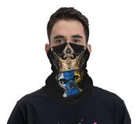 Sciarpa A Mezza Faccia Canary Islands Flag Sciarpa A Tubo Multifunzione Ghetta Da Collo Per Ciclismo Yoga Outdoor Attività 25X50 Cm