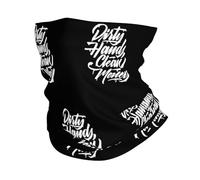 Sciarpa A Mezza Faccia Dirty Hands Make Clean Money Passamontagna Scaldacollo Tubolare Scaldacollo Per Snowboard Outdoor Attività 25X50 Cm