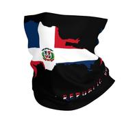 Sciarpa A Mezza Faccia Dominican Republic Dominicans Republic Flag Map Passamontagna Scaldacollo Scaldacollo Tubolare Per Yoga Escursionismo 25X50 Cm