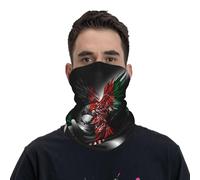 Sciarpa A Mezza Faccia Eagle Afghanistan Afghan Flag Ghetta Da Collo Passamontagna Scaldacollo Per Snowboard Ciclismo Escursionismo 25X50 Cm