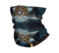 Sciarpa A Mezza Faccia Eerie Elephant Scaldacollo Traspirante Scaldacollo Tubolare Per Snowboard Yoga Outdoor Attività 25X50 Cm