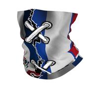 Sciarpa A Mezza Faccia El Salvadorean And Dominican Republic Dominicans Republic Flag Wavy Combine1 Passamontagna Copricapo A Mezza Faccia Sciarpa A Tubo Per Ciclismo Outdoor Attività 25X50 Cm