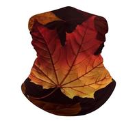 Sciarpa A Mezza Faccia Fall Autumn Leaves Copricapo A Mezza Faccia Ghetta Da Collo Passamontagna Per Snowboard Ciclismo 25X50 Cm
