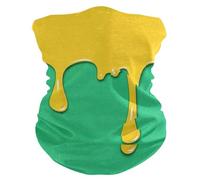 Sciarpa A Mezza Faccia Fashion Street Print Painting Oranges Green Scaldacollo Multiuso Copricapo A Mezza Faccia Protezione Uv Per Escursionismo Snowboard Outdoor Attività 25X50 Cm