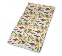 Sciarpa A Mezza Faccia Forests Mushrooms Botanical Multiuso Copricapo A Mezza Faccia Protezione Uv Sciarpa A Tubo Per Snowboard Outdoor Attività Yoga 25X50 Cm