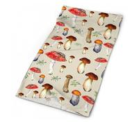 Sciarpa A Mezza Faccia Forests Plants Mushrooms Multiuso Scaldacollo Tubolare Protezione Uv Ghetta Da Collo Per Yoga Outdoor Attività Snowboard 25X50 Cm