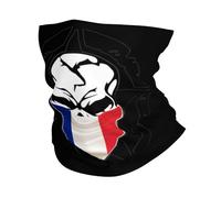 Sciarpa A Mezza Faccia France French Flag2 Ghetta Da Collo Multiuso Scaldacollo Per Snowboard Outdoor Attività Ciclismo 25X50 Cm
