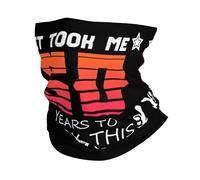 Sciarpa A Mezza Faccia Funny Birthday 50Th Gifts It Took Me 50 Years To Look This Good Sciarpa A Tubo Ghetta Da Collo Multifunzione Per Yoga Outdoor Attività 25X50 Cm