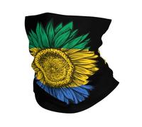 Sciarpa A Mezza Faccia Gabon Gabonese Flag Ghetta Da Collo Multiuso Scaldacollo Tubolare Per Yoga Escursionismo Snowboard 25X50 Cm