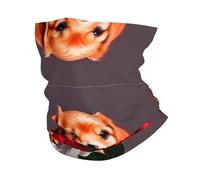 Sciarpa A Mezza Faccia Gentleman-Like Dog Ghetta Da Collo Multifunzione Scaldacollo Tubolare Per Escursionismo Yoga Ciclismo 25X50 Cm