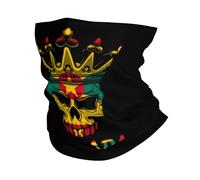 Sciarpa A Mezza Faccia Grenadan Flag Scaldacollo Tubolare Protezione Uv Scaldacollo Per Yoga Snowboard Outdoor Attività 25X50 Cm