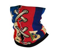 Sciarpa A Mezza Faccia Haitian And Puerto Rico Porto Rico Puerto Rican Flag Vintage Combine2 Scaldacollo Ghetta Da Collo Traspirante Per Outdoor Attività Ciclismo 25X50 Cm