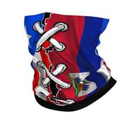 Sciarpa A Mezza Faccia Haitian And Puerto Rico Porto Rico Puerto Rican Flag Wavy Combine2 Scaldacollo Scaldacollo Tubolare Traspirante Per Escursionismo Yoga 25X50 Cm