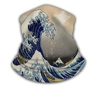 Sciarpa A Mezza Faccia Hokusai Great Wave Boat Japan Mount Passamontagna Copricapo A Mezza Faccia Ghetta Da Collo Per Yoga Outdoor Attività 25X50 Cm