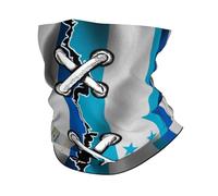 Sciarpa A Mezza Faccia Honduras Honduran And Nicaragua Nicaraguan Flag Wavy Combine1 Passamontagna Scaldacollo Sciarpa A Tubo Per Snowboard Escursionismo 25X50 Cm