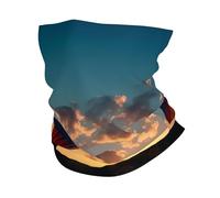 Sciarpa A Mezza Faccia Hot Balloon Sunset Multiuso Sciarpa A Tubo Multifunzione Ghetta Da Collo Per Ciclismo Snowboard 25X50 Cm