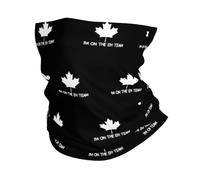 Sciarpa A Mezza Faccia I'M On The Eh Team Canada Canadian Passamontagna Scaldacollo Ghetta Da Collo Per Snowboard Outdoor Attività 25X50 Cm